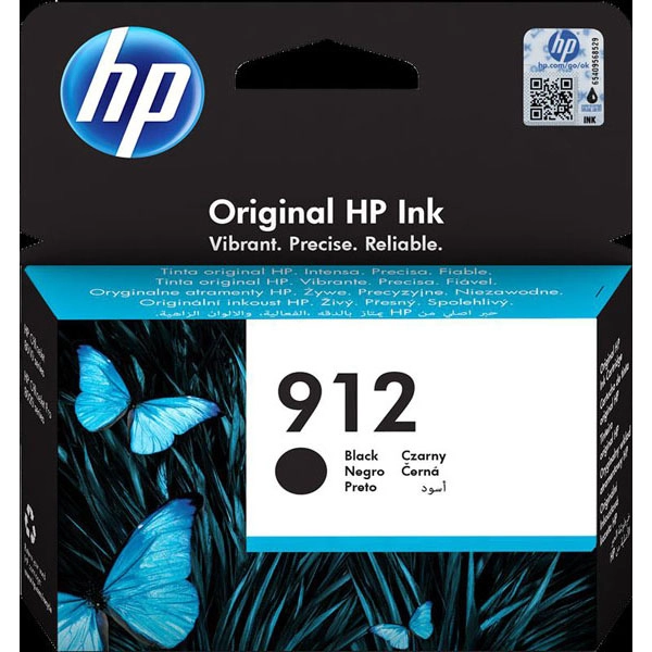 HP Nº912 (3YL80AE) TINTA ORIGINAL NEGRO 32170 HP Nº912 (3YL80AE) TINTA ORIGINAL NEGRO 32170