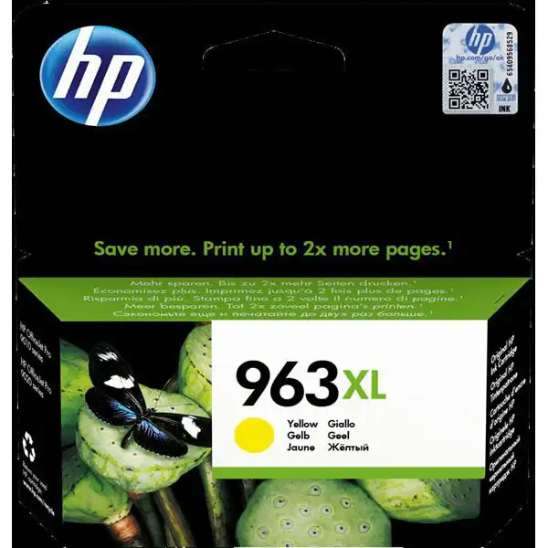 HP Nº 963XL (3JA29AE) TINTA ORIGINAL AMARILLO 32741 HP Nº 963XL (3JA29AE) TINTA ORIGINAL AMARILLO 32741