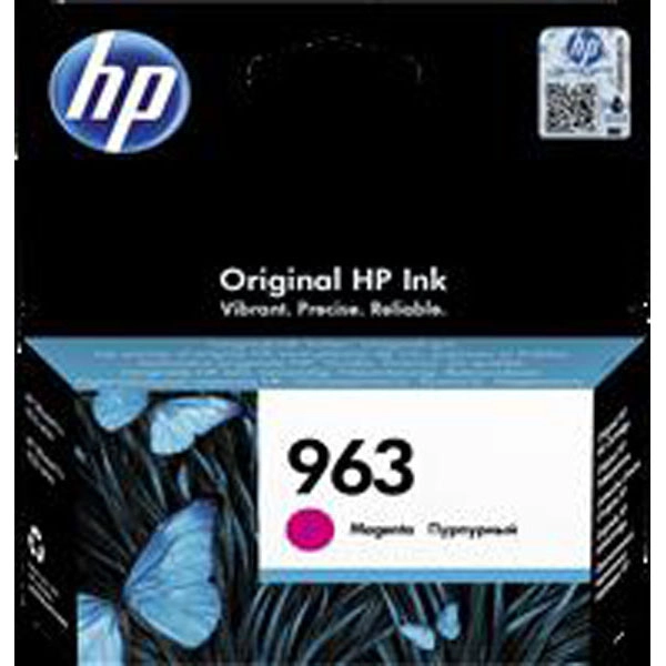 HP Nº 963 (3JA24AE) TINTA ORIGINAL MAGENTA 33565 HP Nº 963 (3JA24AE) TINTA ORIGINAL MAGENTA 33565
