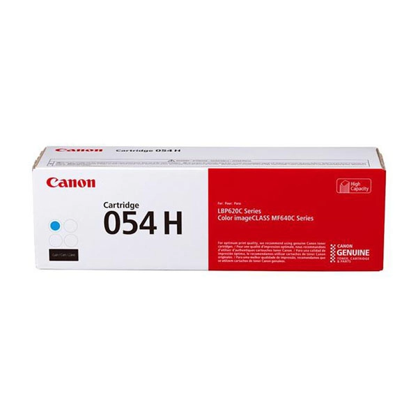 CANON 054HC (3027C002) TONER ORIGINAL CYAN 33731 CANON 054HC (3027C002) TONER ORIGINAL CYAN 33731