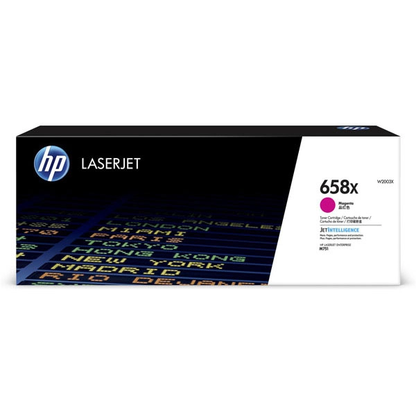 HP 658X (W2003X) TONER ORIGINAL MAGENTA 33936 HP 658X (W2003X) TONER ORIGINAL MAGENTA 33936
