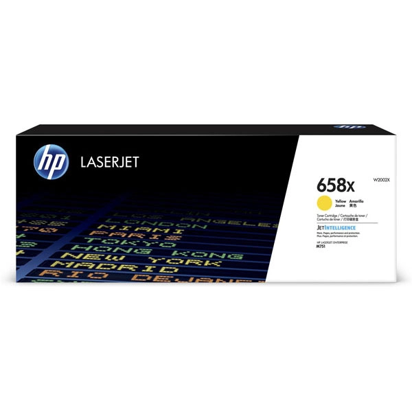 HP 658X (W2002X) TONER ORIGINAL AMARILLO 33937 HP 658X (W2002X) TONER ORIGINAL AMARILLO 33937