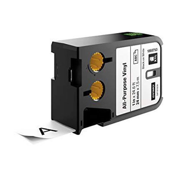 DYMO CINTA DE TRANSFERENCIA TÉRMICA NEGRO SOBRE BLANCO 24MMX7 5M, VINILO 1868753 DYMO COD. EXA_34704 DYMO CINTA DE TRANSFERENCIA TÉRMICA NEGRO SOBRE BLANCO 24MMX7 5M, VINILO 1868753 DYMO COD. EXA_34704