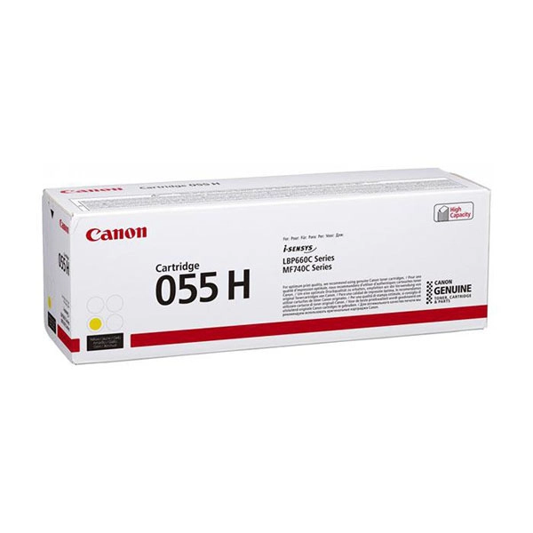 CANON 055HY (3017C002) TONER ORIGINAL AMARILLO 35263 CANON 055HY (3017C002) TONER ORIGINAL AMARILLO 35263