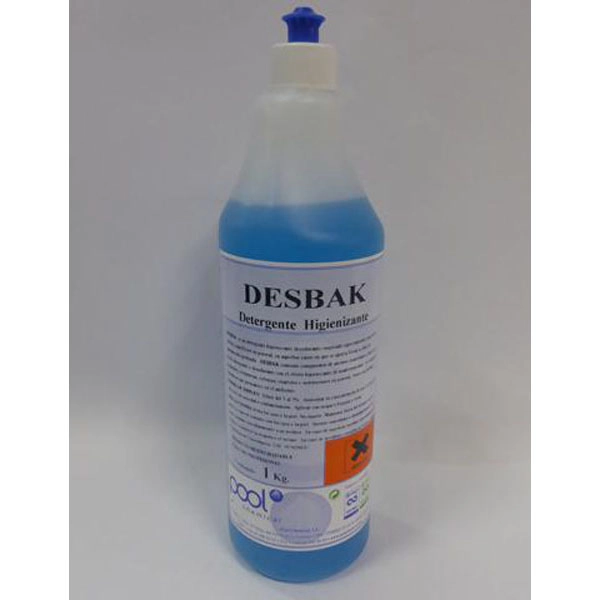 DAHI DESINFECTANTE BACTERICIDA DESBAK AZUL BOTELLA 1L DAHI DESINFECTANTE BACTERICIDA DESBAK AZUL BOTELLA 1L