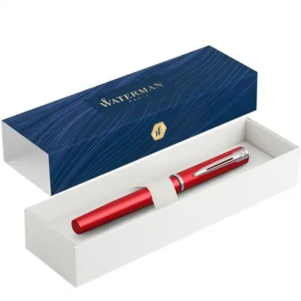 WATERMAN PLUMA ESTILOGRÁFICA ALLURE ESTUCHE DE REGALO LACADO ROJO 51901 2068194 WATERMAN PLUMA ESTILOGRÁFICA ALLURE ESTUCHE DE REGALO LACADO ROJO 51901 2068194