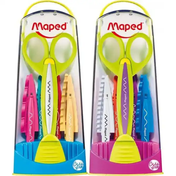 TIJERA ESTUCHE CORTE CREATIVO MAPED CON 5 JUEGOS 3154146010052 TIJERA ESTUCHE CORTE CREATIVO MAPED CON 5 JUEGOS 3154146010052
