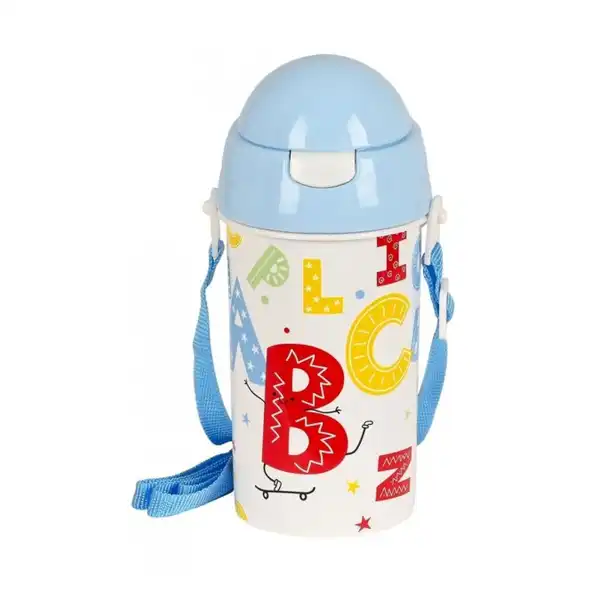 BOTELLA 500ML APERTURA AUTOMATICA CON PAJITA SAFTA BOTELLA 500ML APERTURA AUTOMATICA CON PAJITA SAFTA