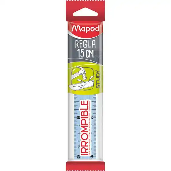 REGLA 15CM STUDY UNBREAKABLE FP ES 3154142453129 REGLA 15CM STUDY UNBREAKABLE FP ES 3154142453129