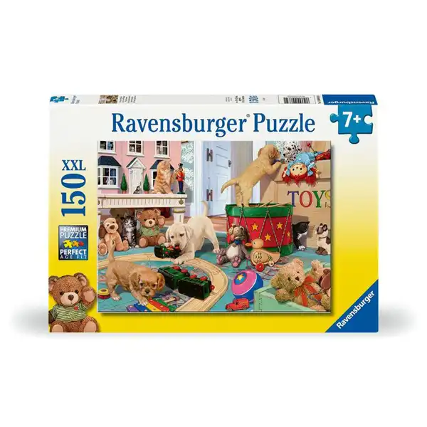 PUZZLE CACHORROS JUGUETONES XXL RAVENSBURGER 4005555008651 PUZZLE CACHORROS JUGUETONES XXL RAVENSBURGER 4005555008651