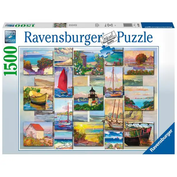 PUZZLE 1500 PIEZAS COLLAGE COSTERO RAVENSBURGER 4005556168200 PUZZLE 1500 PIEZAS COLLAGE COSTERO RAVENSBURGER 4005556168200