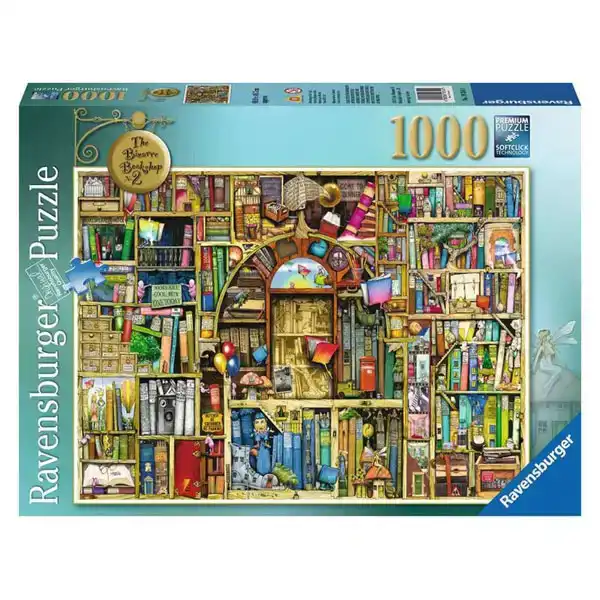 PUZZLE LA BIBLIOTECA EXTRAÑA 1000 PIEZAS RAVENSBURGER 4005556193141 PUZZLE LA BIBLIOTECA EXTRAÑA 1000 PIEZAS RAVENSBURGER 4005556193141