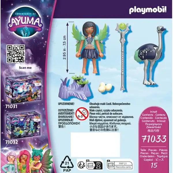 MOON FAIRY CON ANIMAL DEL ALMA PLAYMOBIL 4008789710338 MOON FAIRY CON ANIMAL DEL ALMA PLAYMOBIL 4008789710338