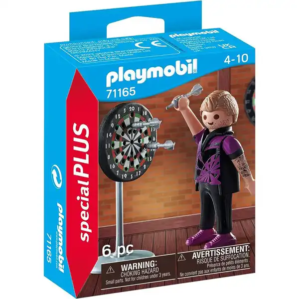 JUGADOR DE DARDOS PLAYMOBIL 4008789711656 JUGADOR DE DARDOS PLAYMOBIL 4008789711656