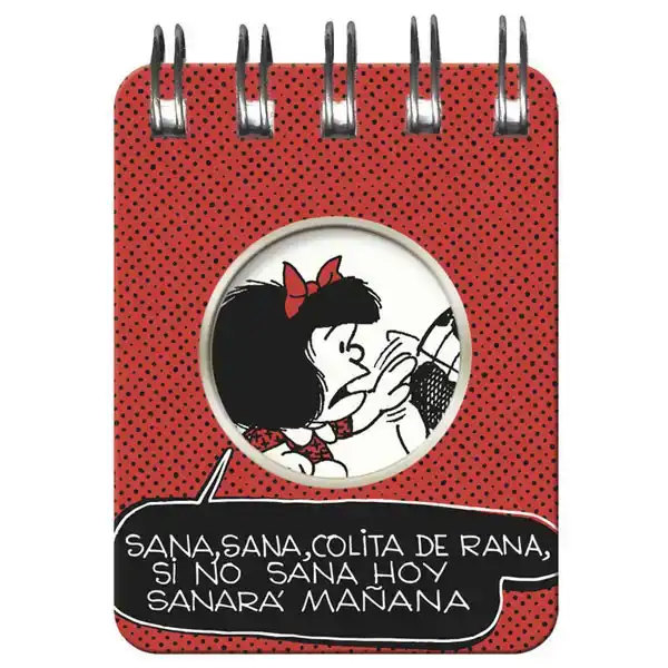 MINI BLOCK CON ESPIRAL MAFALDA 07 6971263701505 MINI BLOCK CON ESPIRAL MAFALDA 07 6971263701505