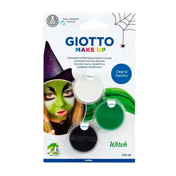 MAQUILLAJE GIOTTO MAKE UP 5 ML BLISTER 3 COLORES BRUJA MAQUILLAJE GIOTTO MAKE UP 5 ML BLISTER 3 COLORES BRUJA