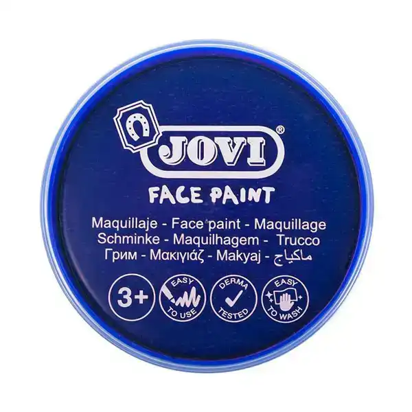 MAQUILLAJE JOVI FACE PAINT 8 ML AZUL OSCURO JOVI MAQUILLAJE JOVI FACE PAINT 8 ML AZUL OSCURO JOVI