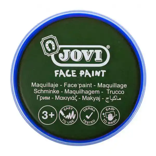 MAQUILLAJE JOVI FACE PAINT ESTUCHE 6 BOTES 8ML VERDE OSCURO JOVI MAQUILLAJE JOVI FACE PAINT ESTUCHE 6 BOTES 8ML VERDE OSCURO JOVI