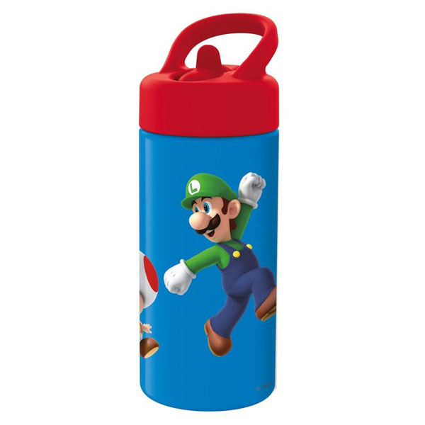 BOTELLA CON PAJITA 410 ML SUPER MARIO 8412497214013 BOTELLA CON PAJITA 410 ML SUPER MARIO 8412497214013