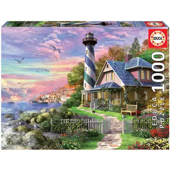 PUZZLE EDUCA 1000 PIEZAS FARO EN ROCK BAY 8412668177406 PUZZLE EDUCA 1000 PIEZAS FARO EN ROCK BAY 8412668177406
