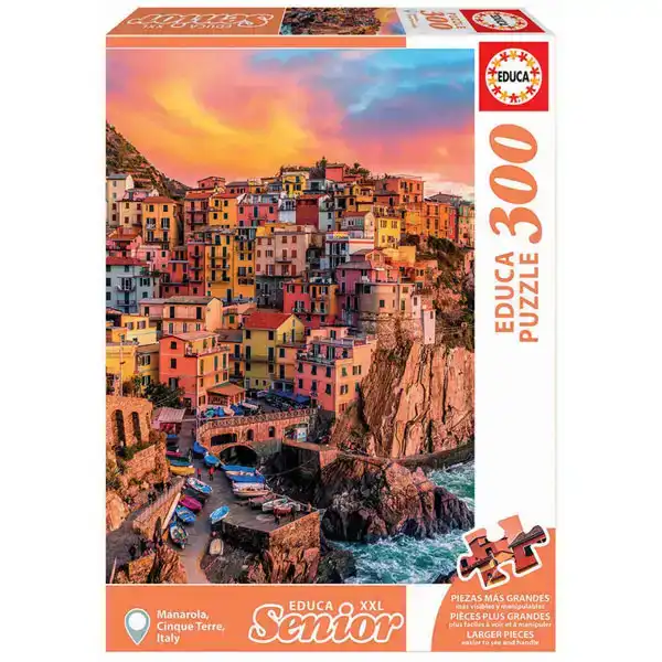 PUZZLE EDUCA 300 PIEZAS XXL MANAROLA CINQUE TERRE ITALIA 8412668179806 PUZZLE EDUCA 300 PIEZAS XXL MANAROLA CINQUE TERRE ITALIA 8412668179806