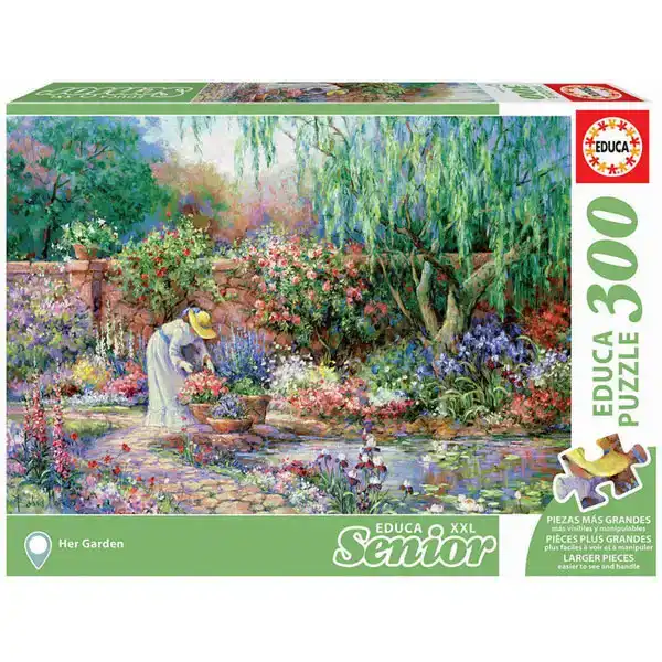 PUZZLE EDUCA 300 PIEZAS SENIOR SU JARDIN AD 8412668179813 PUZZLE EDUCA 300 PIEZAS SENIOR SU JARDIN AD 8412668179813