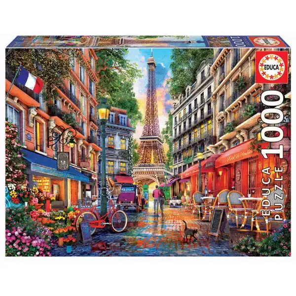 PUZZLE EDUCA 1000 PIEZAS PARIS DOMINIC DAVISON 8412668190191 PUZZLE EDUCA 1000 PIEZAS PARIS DOMINIC DAVISON 8412668190191