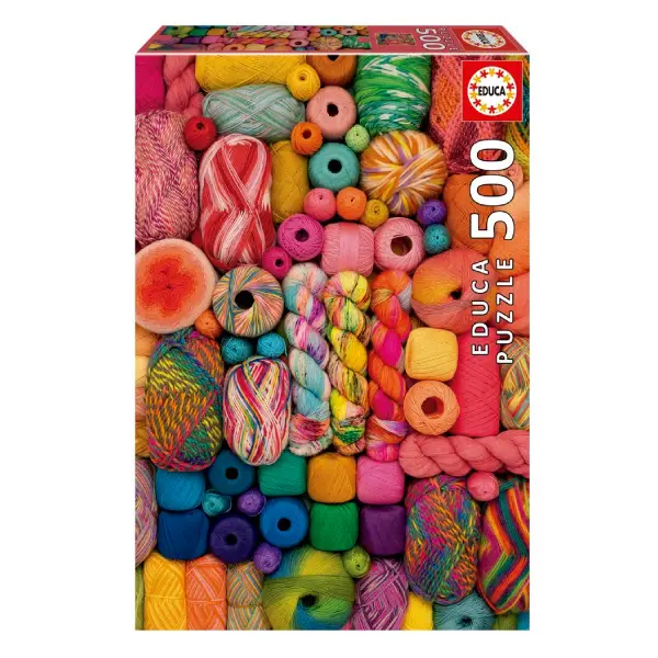 PUZZLE 500 PIEZAS HILOS EDUCA BORRAS 8412668201729 PUZZLE 500 PIEZAS HILOS EDUCA BORRAS 8412668201729