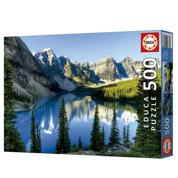 PUZZLE 500 PIEZAS LAGO EN ALBERTA EDUCA 8412668202818