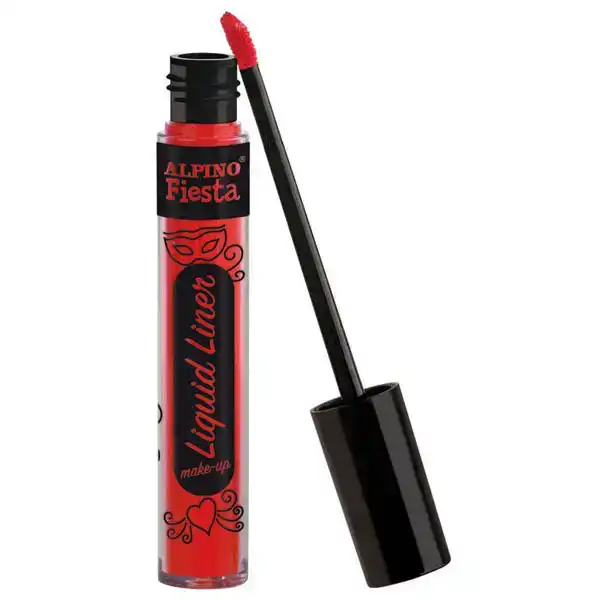 MAQUILLAJE ALPINO LIQUID LINER 6GR ROJO MAQUILLAJE ALPINO LIQUID LINER 6GR ROJO
