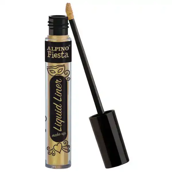 MAQUILLAJE ALPINO LIQUID LINER 6GR ORO MAQUILLAJE ALPINO LIQUID LINER 6GR ORO