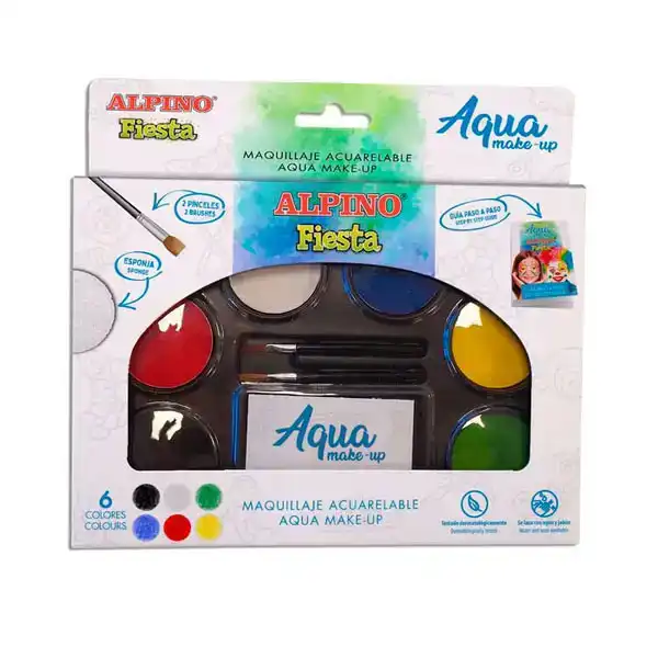 ESTUCHE PALETA MAQUILLAJE ACUARELABLE PRO ALPINO ESTUCHE PALETA MAQUILLAJE ACUARELABLE PRO ALPINO