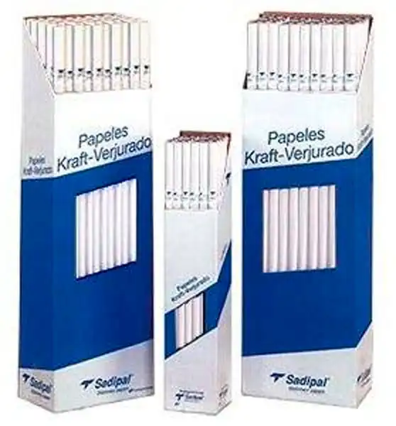 PAPEL KRAFT ROLLO 50 METROS BLANCO SADIPAL 10639 PAPEL KRAFT ROLLO 50 METROS BLANCO SADIPAL 10639