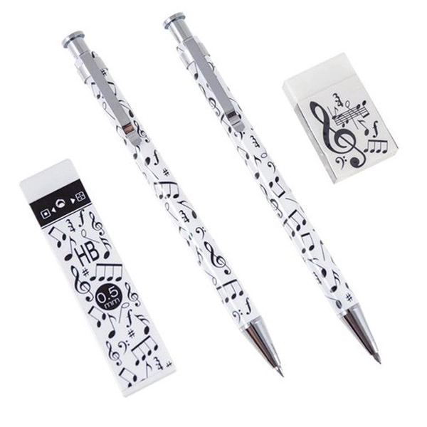 SET BOLIGRAFO LAPIZ GOMA MINAS MUSICA 8435266120124 SET BOLIGRAFO LAPIZ GOMA MINAS MUSICA 8435266120124