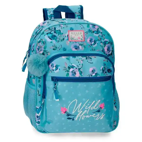 MOCHILA 38CM MOVOM WILD FLOWERS ADAPTABLE 27522D1 MOCHILA 38CM MOVOM WILD FLOWERS ADAPTABLE 27522D1