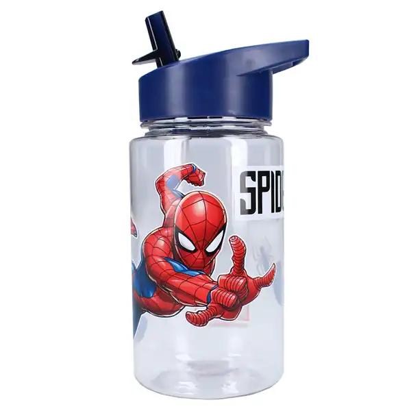 BOTELLA CON PAJITA 410 ML SPIDERMAN 8712645309012 BOTELLA CON PAJITA 410 ML SPIDERMAN 8712645309012