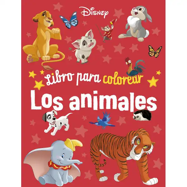 ANIMALES DE DISNEY PARA COLOREAR 9788418939778 ANIMALES DE DISNEY PARA COLOREAR 9788418939778