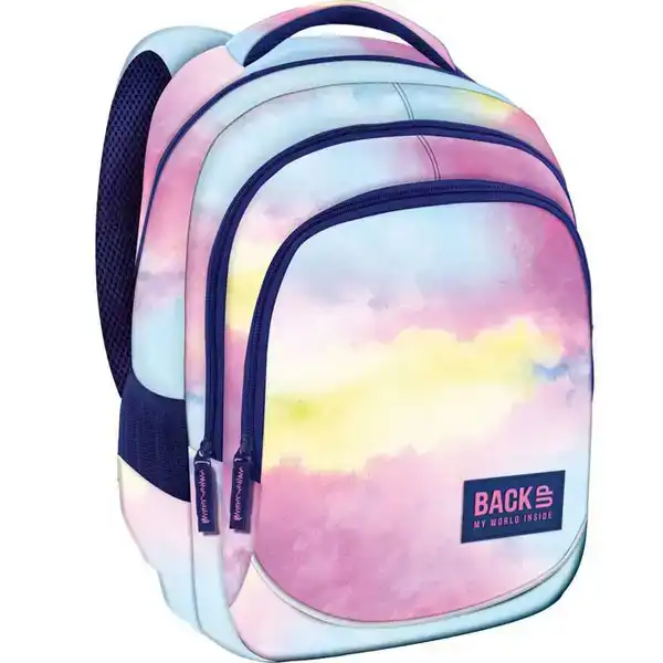 MOCHILA JUVENIL BACK UP ACUARELA DERFORM PLB5X29 MOCHILA JUVENIL BACK UP ACUARELA DERFORM PLB5X29