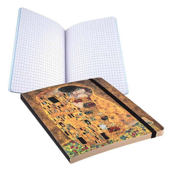 LIBRETA CUADROS A5 BORDE COLOR KLIMT 013267 8435266158363