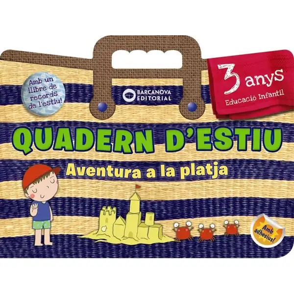 ESTIUEJA AMB BARCANOVA AVENTURA A LA PLATJA 3 ANYS ISBN 9788448944797 ESTIUEJA AMB BARCANOVA AVENTURA A LA PLATJA 3 ANYS ISBN 9788448944797