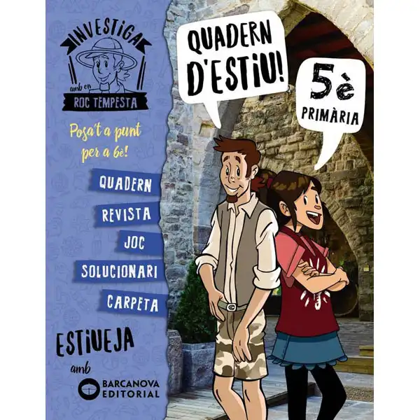 ESTIUEJA AMB BARCANOVA INVESTIGA AMB EN ROC TEMPESTA 5È ISBN 9788448944865 ESTIUEJA AMB BARCANOVA INVESTIGA AMB EN ROC TEMPESTA 5È ISBN 9788448944865