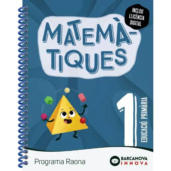 RAONA 1 MATEMATIQUES (lletra lligada) BARCANOVA 9788448956714 RAONA 1 MATEMATIQUES (lletra lligada) BARCANOVA 9788448956714