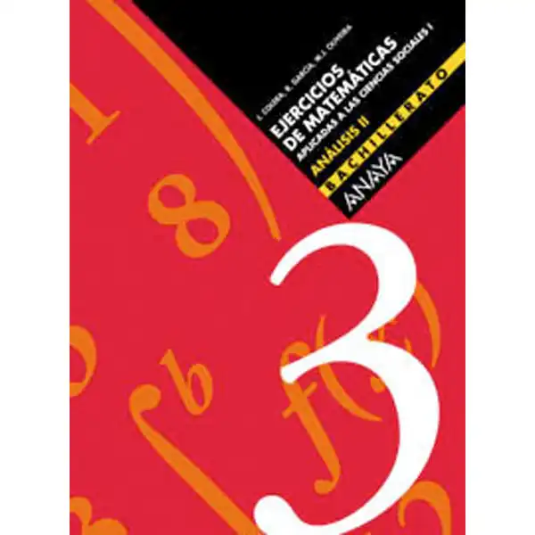 3 ANALISIS II ANAYA EDUCACION ISBN 9788466713740 3 ANALISIS II ANAYA EDUCACION ISBN 9788466713740