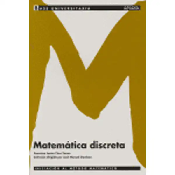 MATEMATICA DISCRETA ANAYA EDUCACION ISBN 9788466730679 MATEMATICA DISCRETA ANAYA EDUCACION ISBN 9788466730679