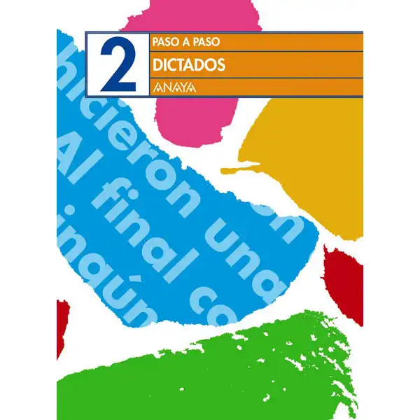 DICTADOS 2 ANAYA EDUCACION ISBN 9788466751308 DICTADOS 2 ANAYA EDUCACION ISBN 9788466751308