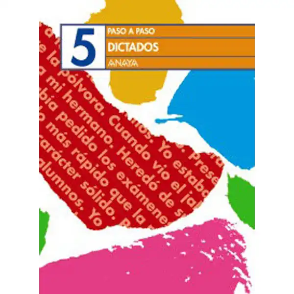 DICTADOS 5 ANAYA EDUCACION ISBN 9788466751339 DICTADOS 5 ANAYA EDUCACION ISBN 9788466751339