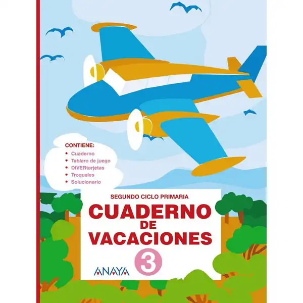 CUADERNO DE VACACIONES 3 ANAYA EDUCACION ISBN 9788466788274 CUADERNO DE VACACIONES 3 ANAYA EDUCACION ISBN 9788466788274