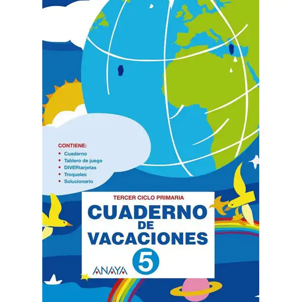 CUADERNO DE VACACIONES 5 ANAYA EDUCACION ISBN 9788466788335 CUADERNO DE VACACIONES 5 ANAYA EDUCACION ISBN 9788466788335