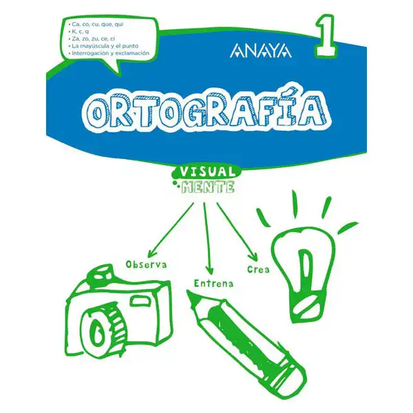 ORTOGRAFÍA 1 ANAYA EDUCACIÓN ISBN 9788469831397 ORTOGRAFÍA 1 ANAYA EDUCACIÓN ISBN 9788469831397