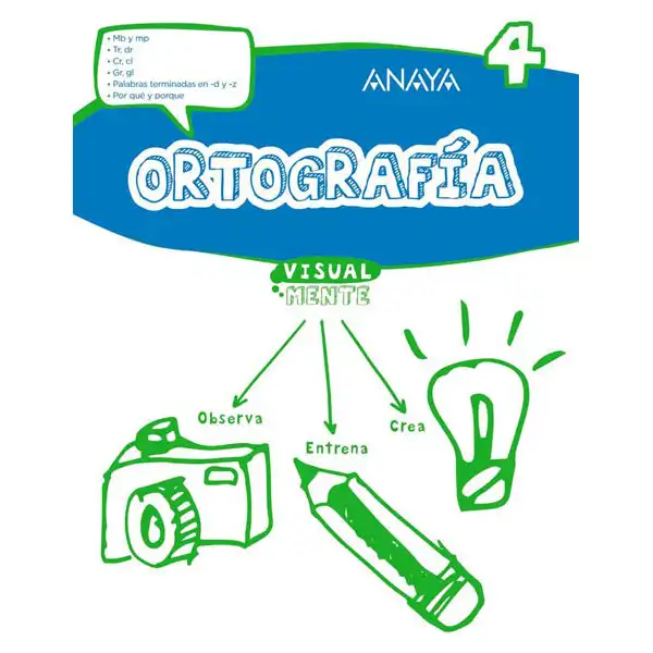 ORTOGRAFÍA 4 ANAYA EDUCACIÓN ISBN 9788469831427 ORTOGRAFÍA 4 ANAYA EDUCACIÓN ISBN 9788469831427